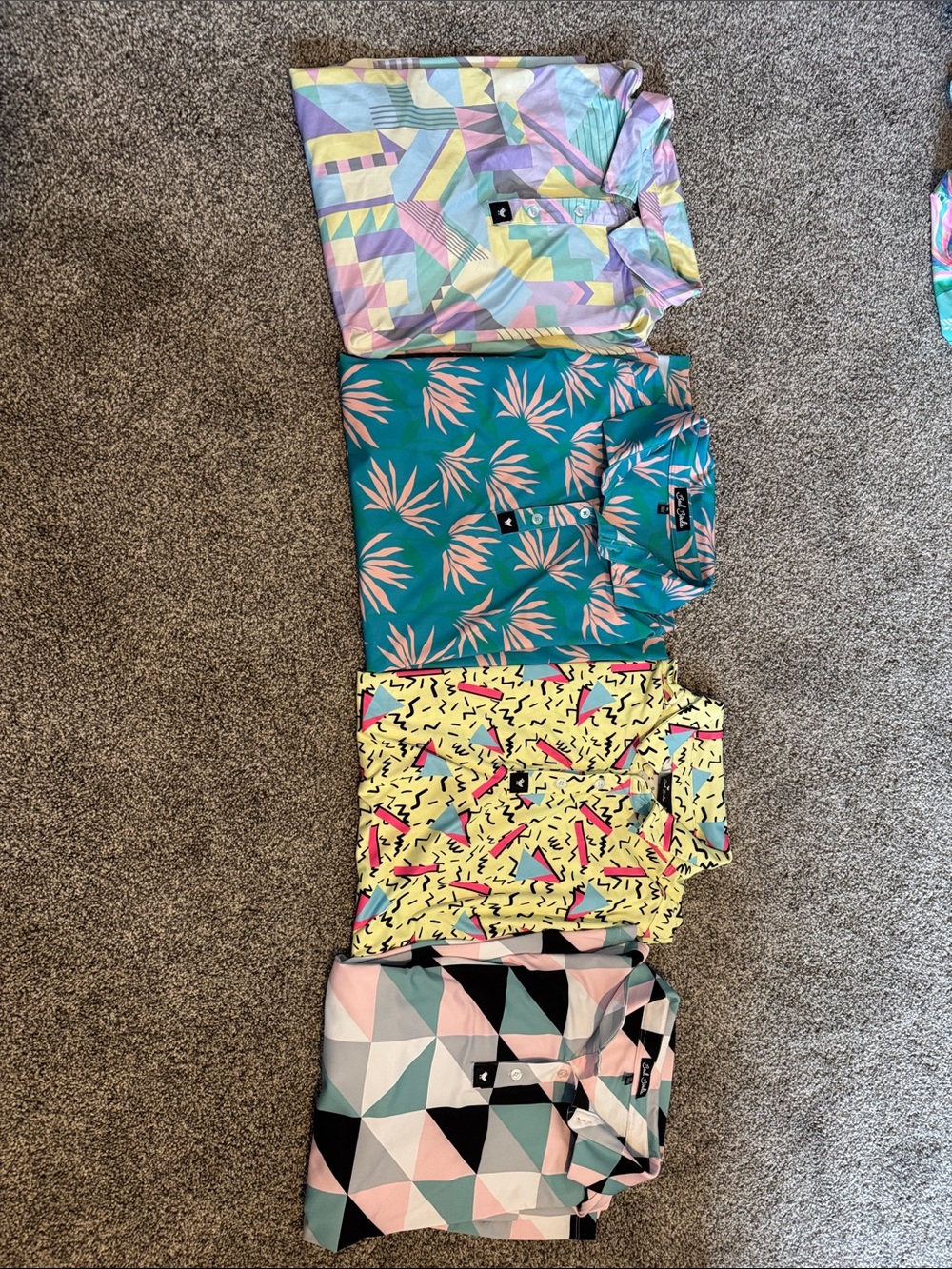 4 pack - XL - Bad Birdie Polo